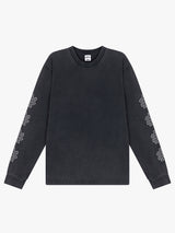 Sauna - SA Washed LongSleeve in Washed Black