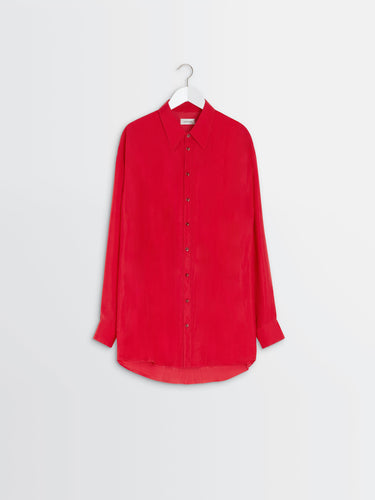 Lemaire - Flowing Shirt in Scarlett