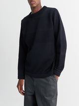 S.N.S. Herning - Fisherman IIII Sweater in Navy Blue
