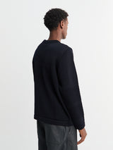 S.N.S. Herning - Fisherman IIII Sweater in Navy Blue