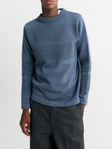 S.N.S. Herning - Fisherman IIII Sweater in Slate Blue