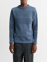 S.N.S. Herning - Fisherman IIII Sweater in Slate Blue