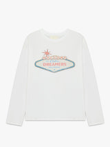 Calm. - Souvenir Long Sleeve T-shirt in White