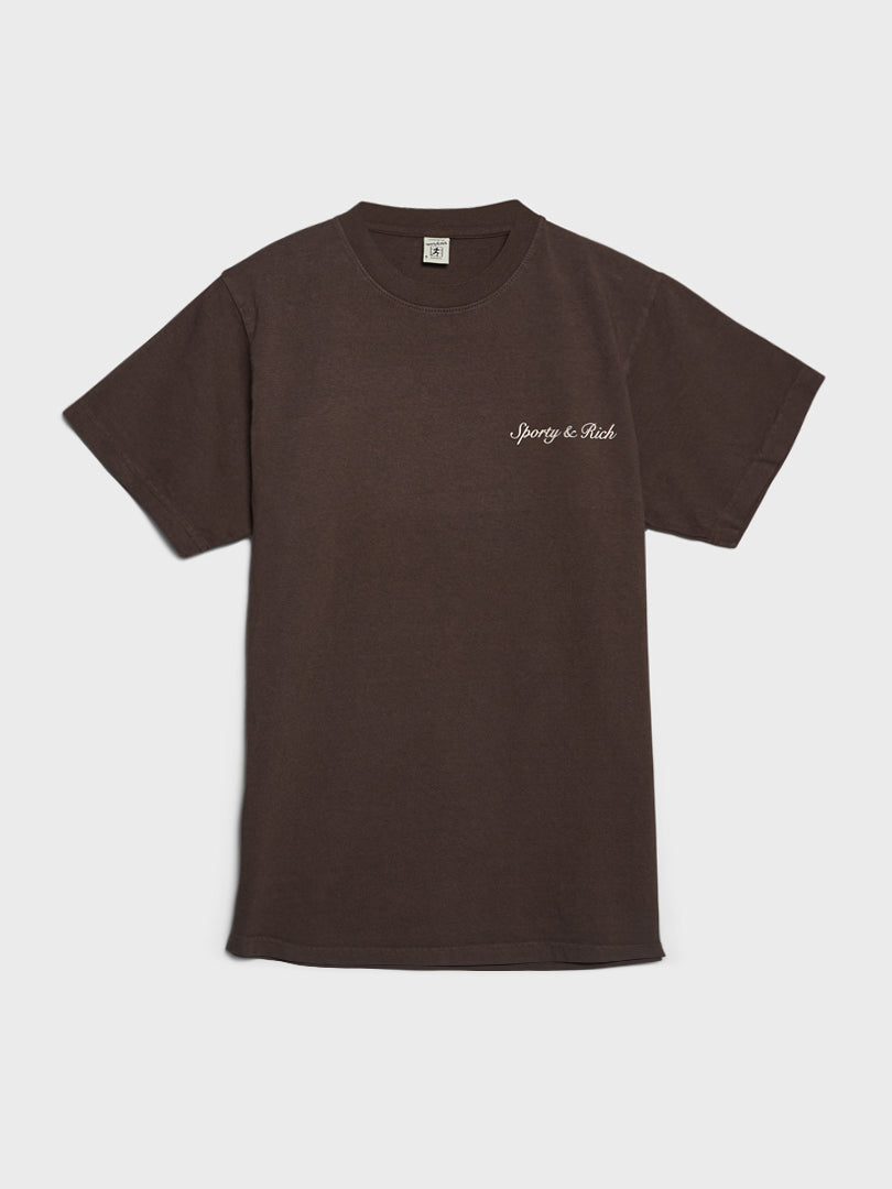 Syracuse T-Shirt i Chocolate