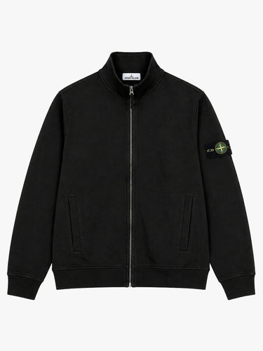 Stone Island - Zip Up Cardigan in Black