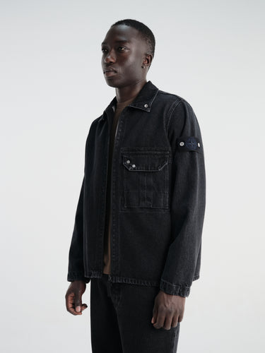 Stone Island - 120002 Shirts in Black Medium Wash