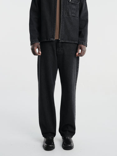 Stone Island - J10006 Trousers in Black Medium Wash