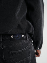 Stone Island - J10006 Trousers in Black Medium Wash