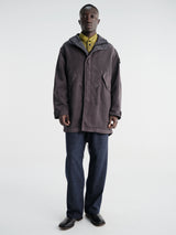 Stone Island - 7100013 Long Parka in Lead Grey