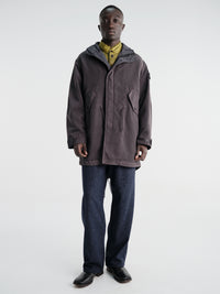 Stone Island - 7100013 Long Parka in Lead Grey