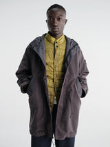 Stone Island - 7100013 Long Parka in Lead Grey
