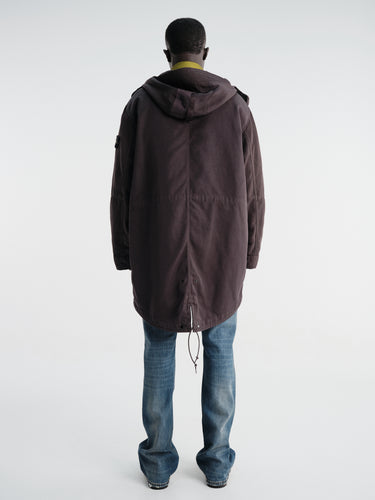 Stone Island - 7100013 Long Parka in Lead Grey