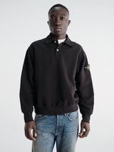 Stone Island - 6100054 Ls Polo in Black