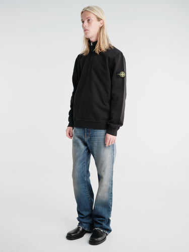 Stone Island - 6100068 Longsleeve Polo in Black