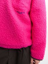 Stone Island - 6100025 Long Sleeve Polo in Fuxia