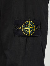 Stone Island - 1200032 Cotton Twill Overshirt in Black