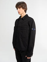 Stone Island - Q100027 Bull Denim-TC Jacket in Black