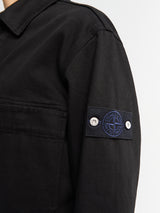 Stone Island - Q100027 Bull Denim-TC Jacket in Black