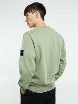 Stone Island - 6100060 Organic Cotton Fleece in Sage