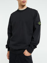 Stone Island - 6100060 Organic Cotton Fleece in Black