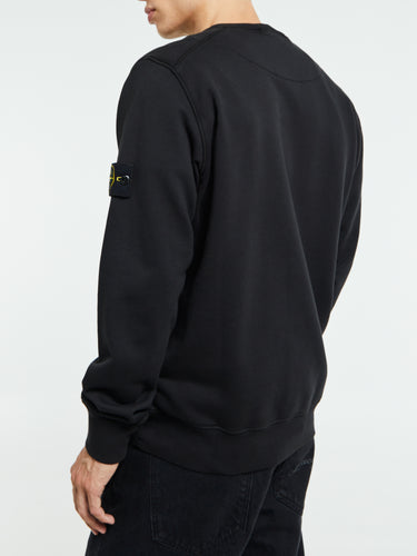 Stone Island - 6100060 Organic Cotton Fleece in Black
