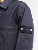 Stone Island - Q100027 Indigo Denim Jacket in Blue Raw
