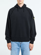Stone Island - 6100023 Hoodie Sweater in Black