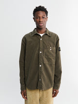 Stone Island - 1200019 Shirt i Military Green