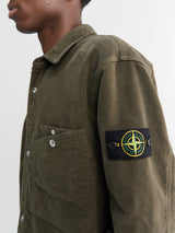 Stone Island - 1200019 Shirt i Military Green