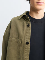 Stone Island - 1200025 Shirt in Military Green
