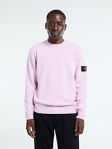 Stone Island - 5100072 Crewneck Sweater in Pink