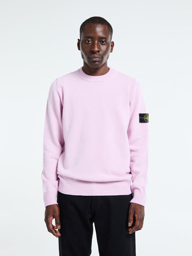 Stone Island - 5100072 Crewneck Sweater in Pink
