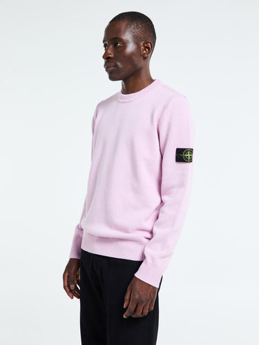 Stone Island - 5100072 Crewneck Sweater in Pink