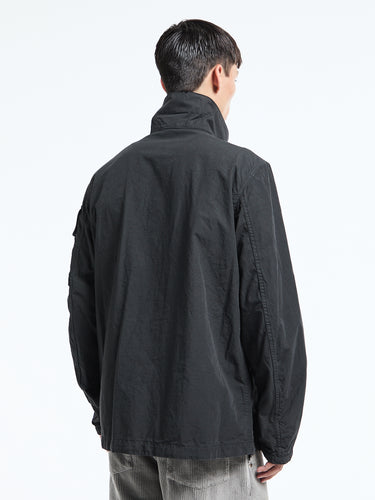 Stone Island - Q100011 Short Parka in Lead Grey