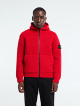 Stone Island - 5100069 Hoodie in Scarlet Melange