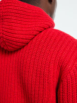Stone Island - 5100069 Hoodie in Scarlet Melange