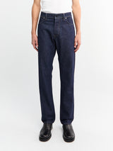 Stone Island - J100005 Indigo Denim-Rinsed Trousers in Blue Rinse