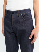 Stone Island - J100005 Indigo Denim Trousers in Blue Raw