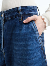 Studio Nicholson - Chalco Pants in Worn Wash Indigo