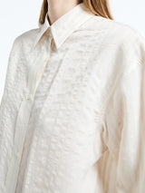 Studio Nicholson - Oversized Classic Shirt in Chalk
