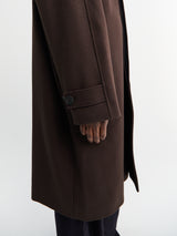 Studio Nicholson - Raglan Wool Coat in Espresso