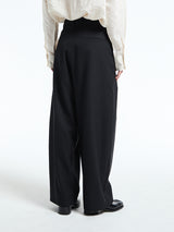Studio Nicholson - Women's Double Pleat Volume Pants in Black