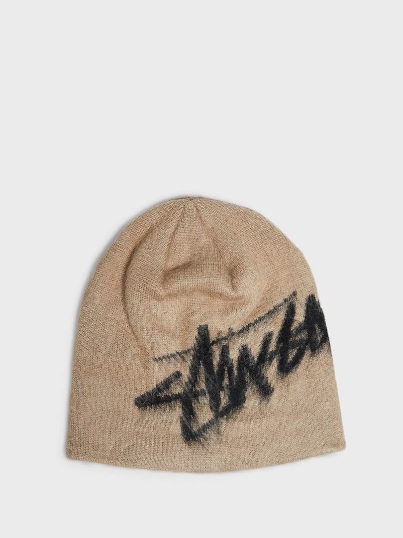 Stüssy - Brushed Out Stock Skullcap in Sand – stoy