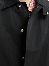 Sunflower - Short Raglan Coat in Black