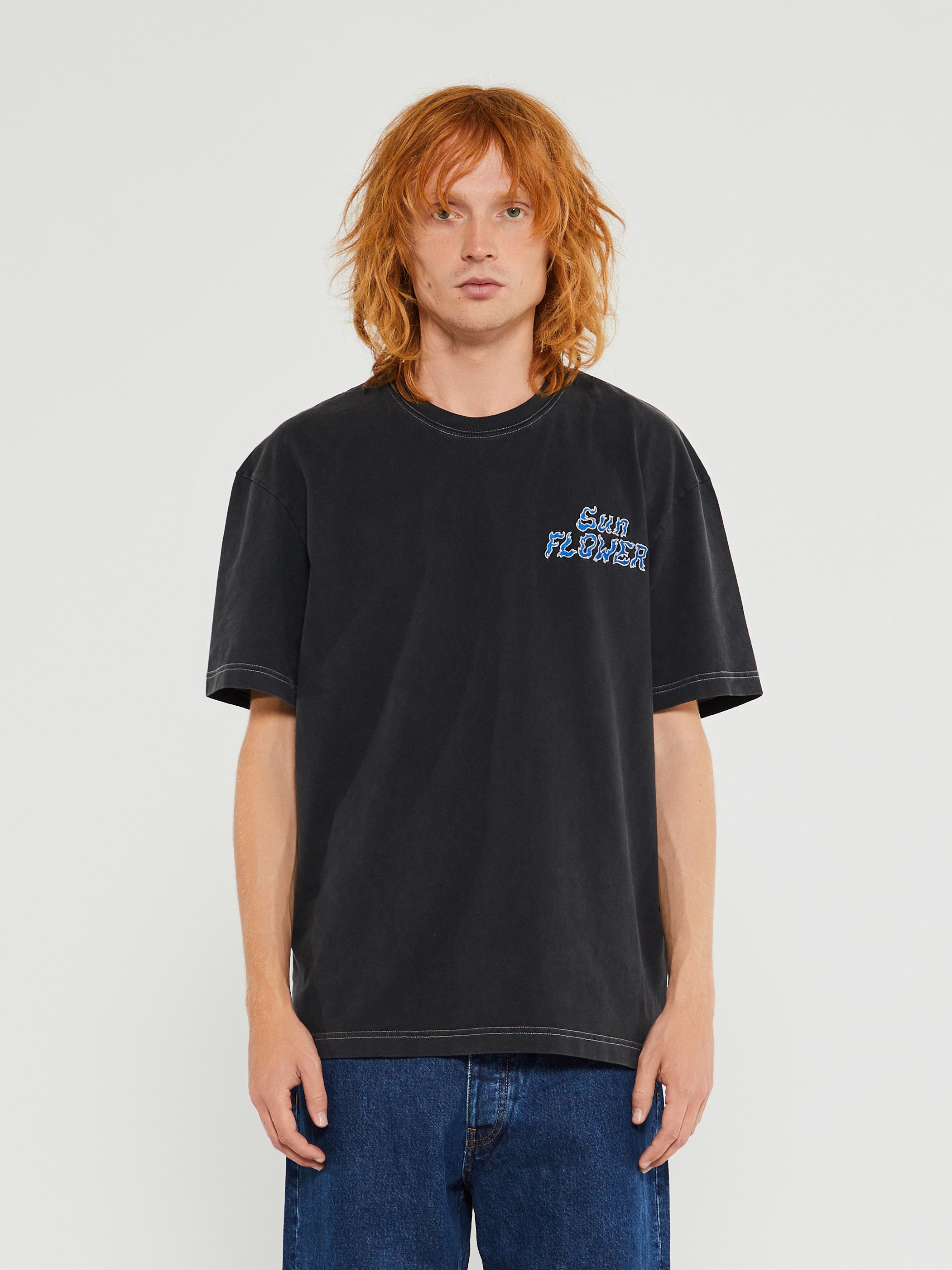 Washed T-Shirt in Black