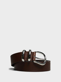 Sunflower - Tip End Belt 3,5 cm in Brown