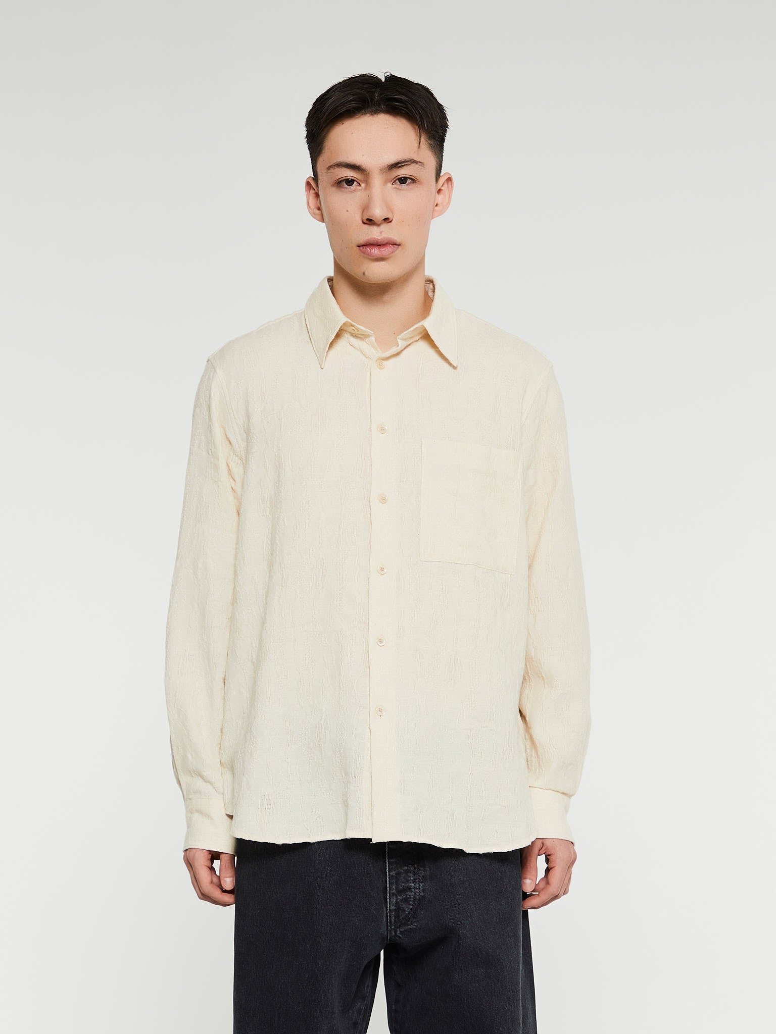 Sunflower - Ace Shirt in White