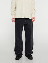 Sunflower - Wide Twist Jeans in Washed Black