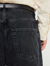 Sunflower - Wide Twist Jeans in Washed Black