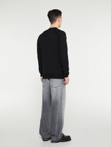 Sunflower - Wide Twist Jeans in Black Stone
